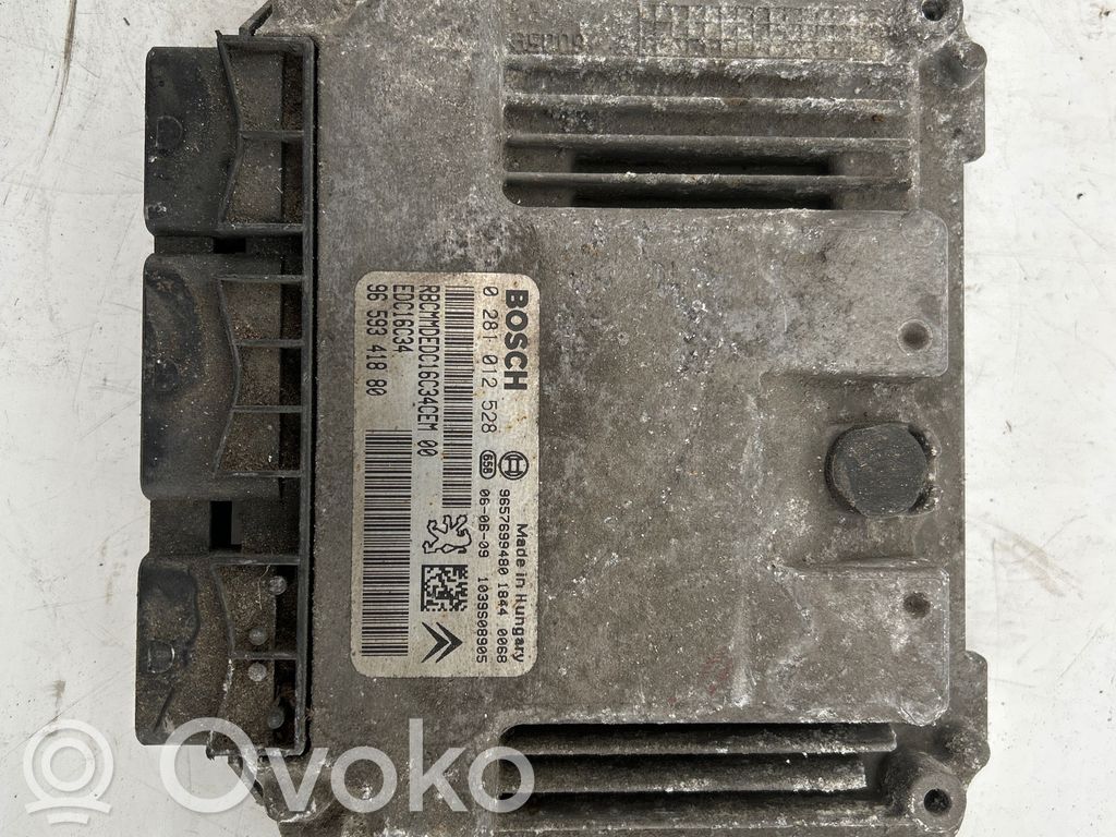 Citroen C4 Grand Picasso Galios (ECU) modulis 