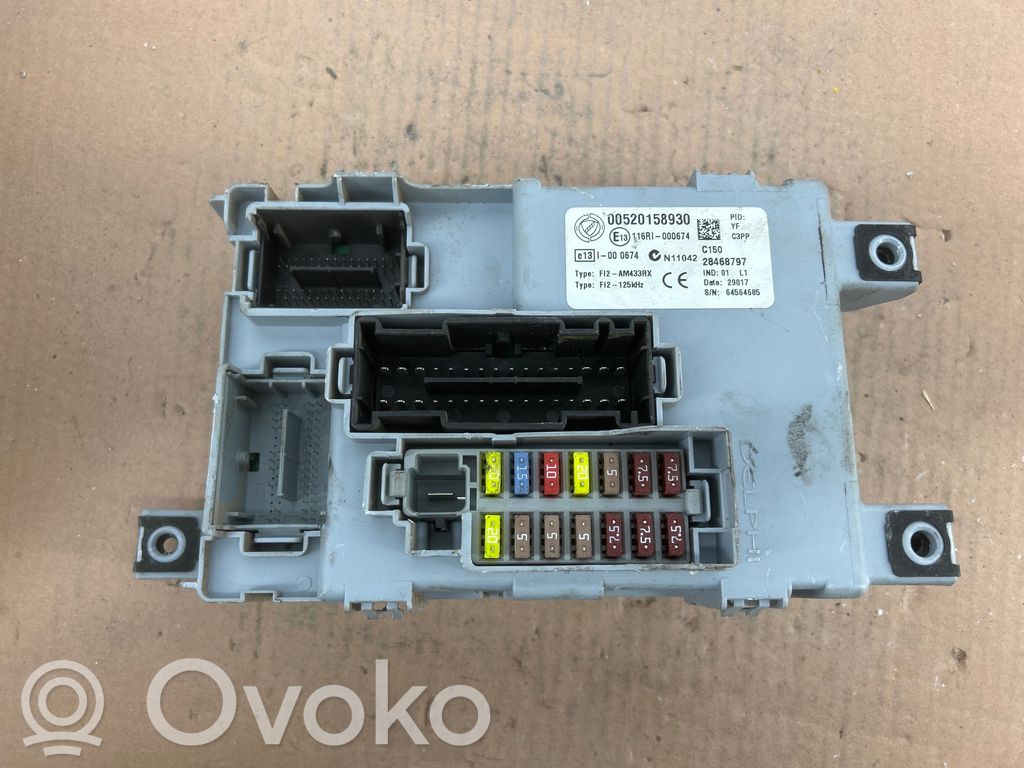 Opel Combo B Fuse box set 