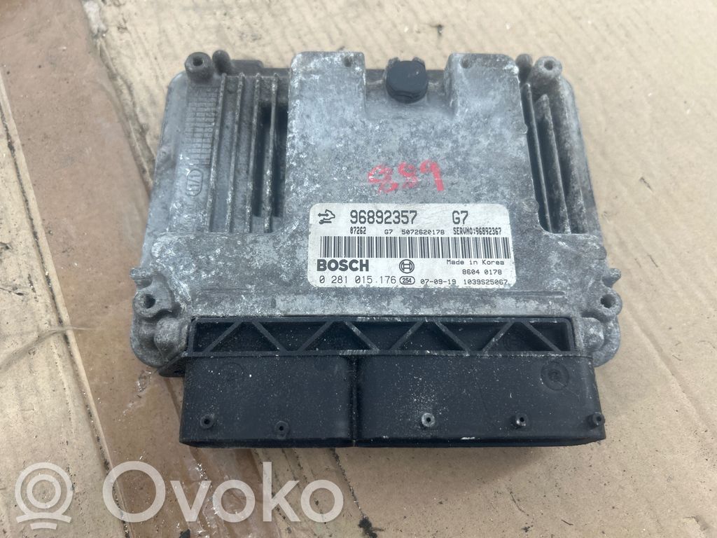 Opel Antara Engine control unit/module 