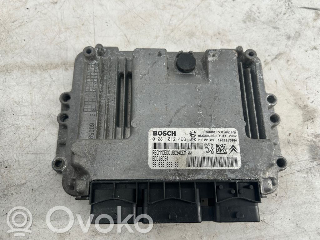 Citroen C4 Grand Picasso Engine control unit/module 
