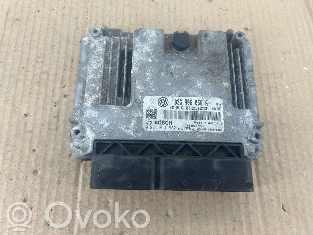 Volkswagen Touran II Engine control unit/module 