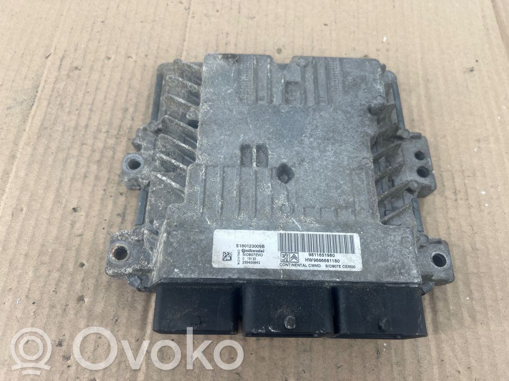 Citroen C4 Grand Picasso Engine control unit/module 
