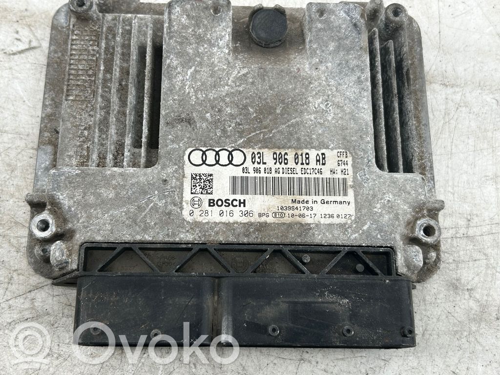 Audi A3 S3 8P Engine control unit/module 
