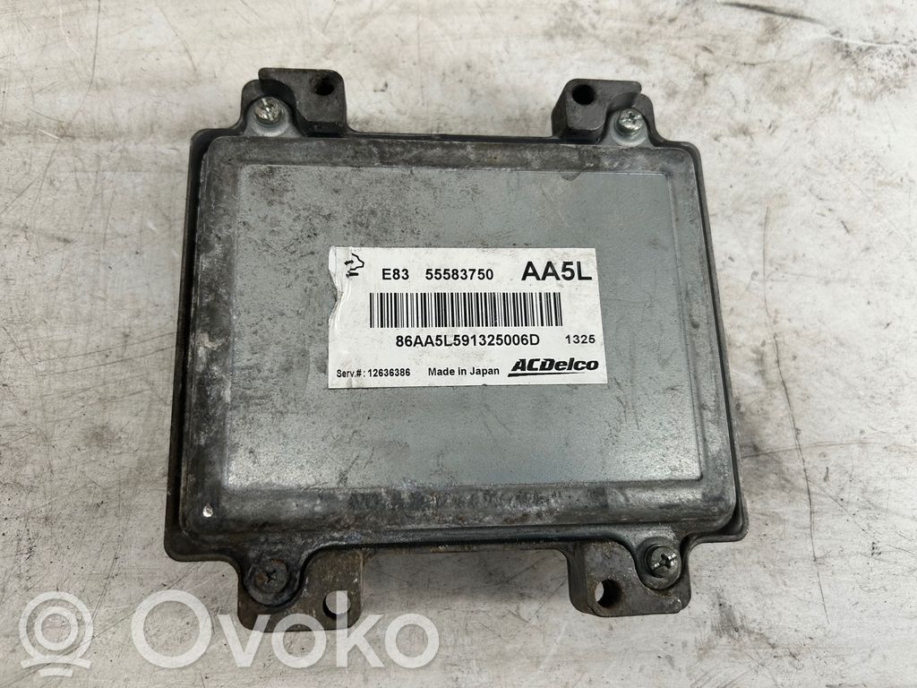 Opel Astra J Engine control unit/module 