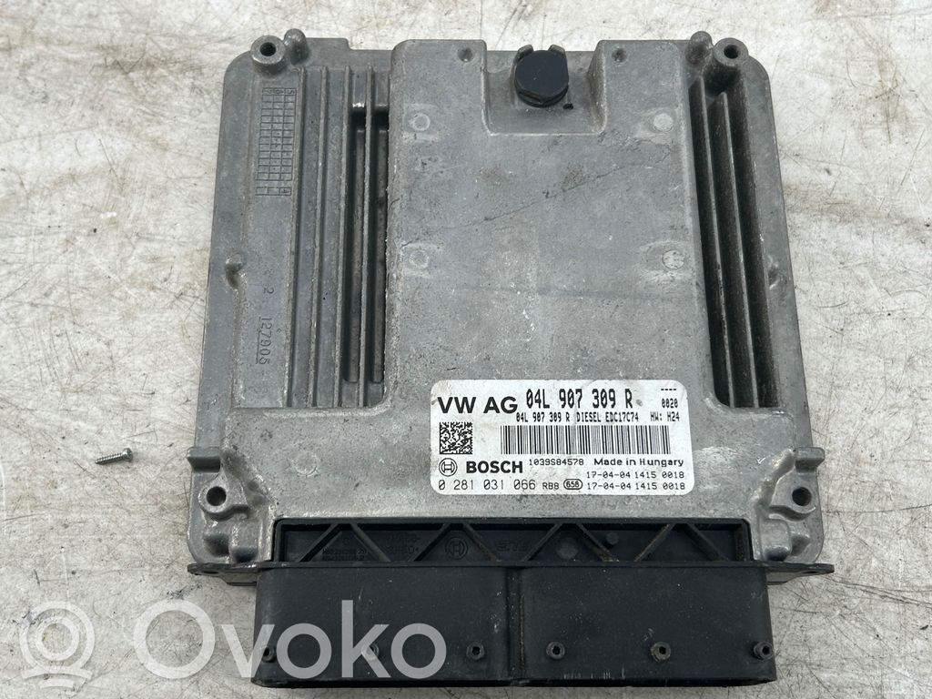 Engine control unit/module   04L907309R,0281031066