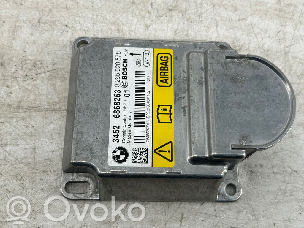 BMW 3 F30 F35 F31 Unidad de control/módulo del Airbag 