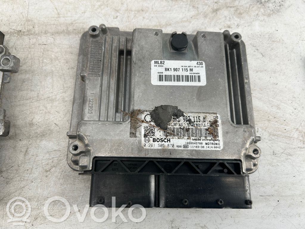 Engine control unit/module   8K1907115M,8K1907115,0261S05870