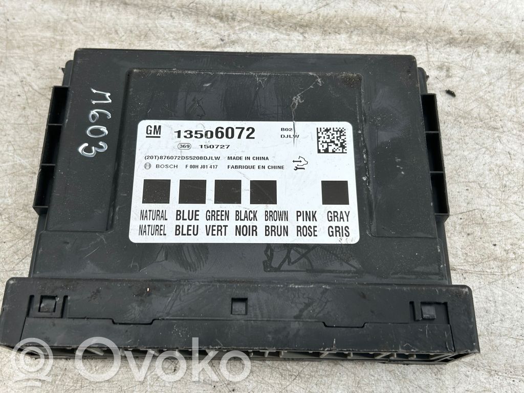 Opel Corsa E Other control units/modules 