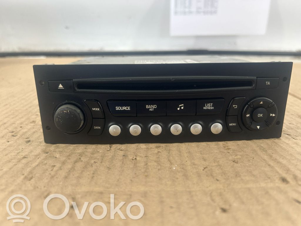 Panel / Radioodtwarzacz CD/DVD/GPS   98053736XT,BS0114440230053,PSAG3511A