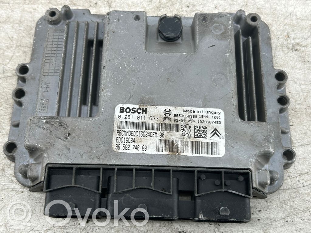 Peugeot 206 Engine control unit/module 