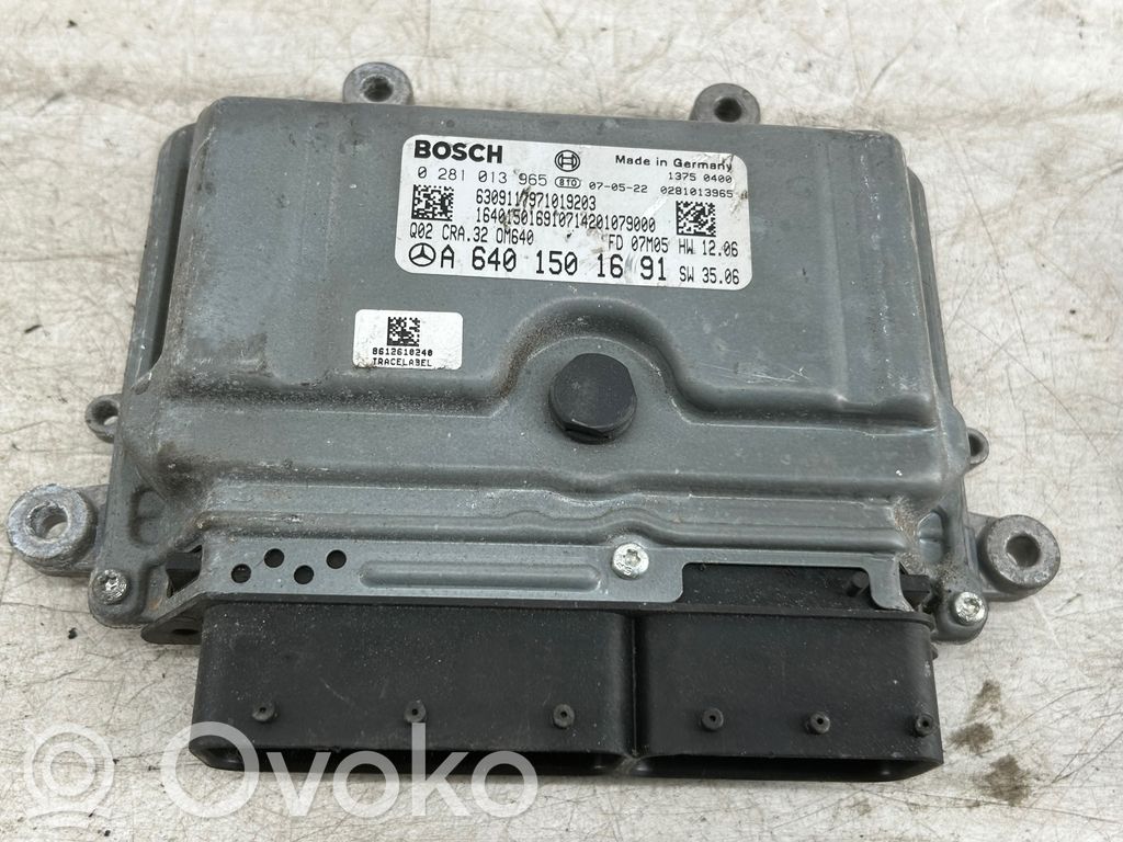 Mercedes-Benz A W169 Engine control unit/module 