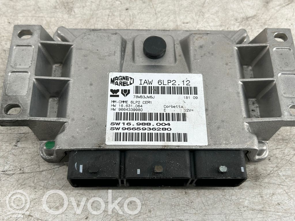 Citroen C4 II Picasso Engine control unit/module 