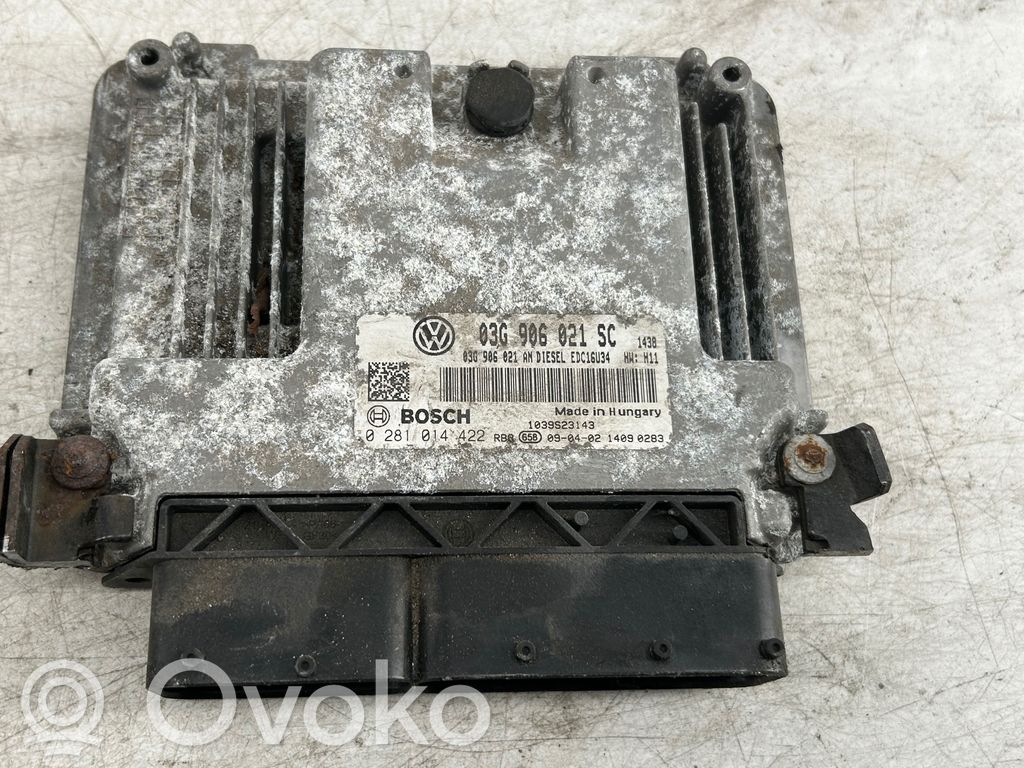 Seat Leon (1P) Engine control unit/module 