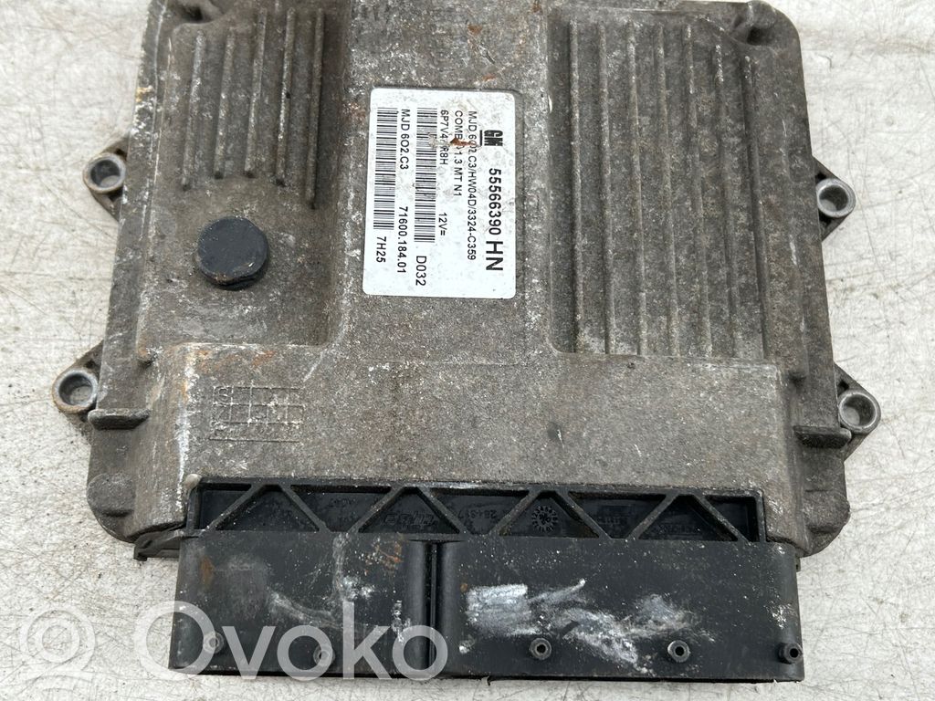 Opel Combo C Variklio valdymo blokas 