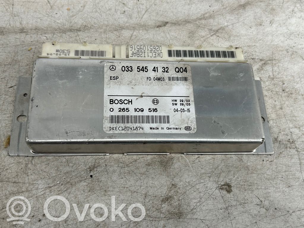 Mercedes-Benz C W203 ABS control unit/module 