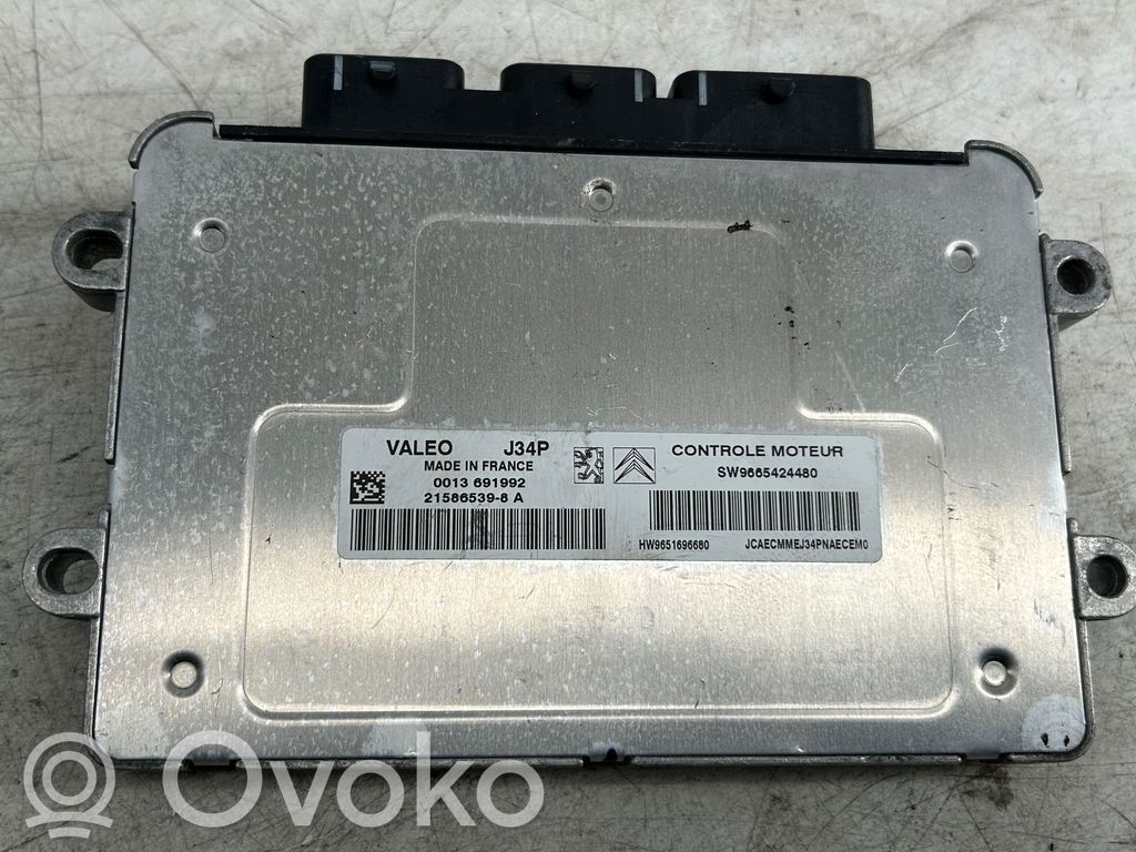Peugeot 3008 I Engine control unit/module 