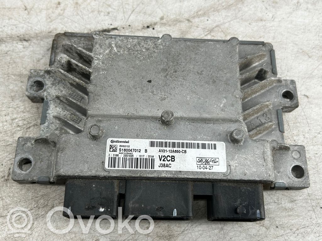 Ford Fiesta Engine control unit/module 