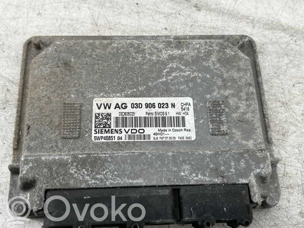 Engine control unit/module   03D906023N,5WP4085104,03D906023