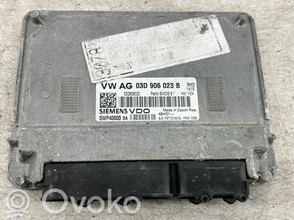 Engine control unit/module   03D906023B,03D906023,5WP4080004