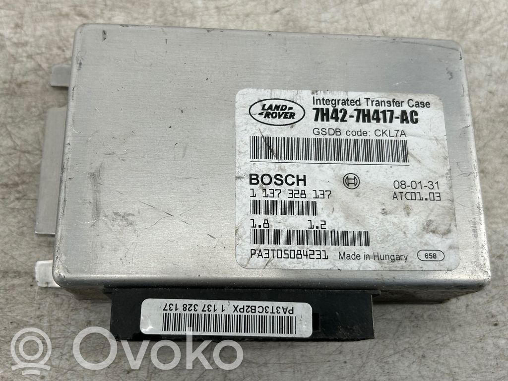 Land Rover Range Rover L322 Sterownik / Moduł skrzyni biegów 