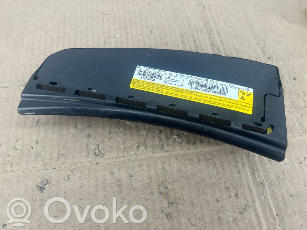 Poduszka powietrzna Airbag fotela   617773200,2468601402