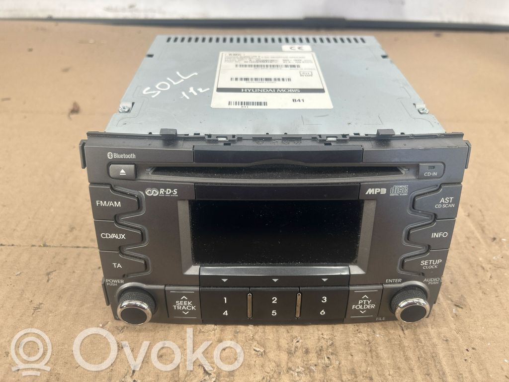 KIA Soul Unitate principală radio/CD/DVD/GPS 