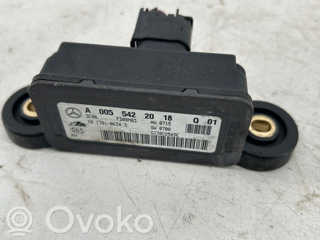 Mercedes-Benz ML W164 Sensor ESP de aceleración de frecuencia del intermitente 