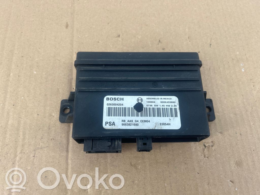 Citroen C4 II Picasso Unidad de control/módulo PDC de aparcamiento 