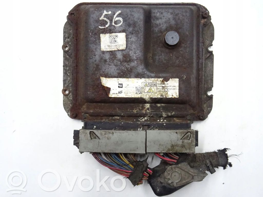 Opel Astra H Komputer / Sterownik ECU silnika 