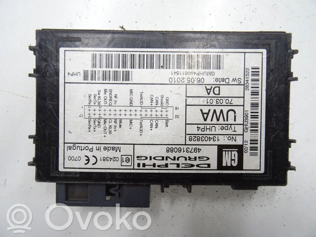 Opel Astra H Centralina/modulo bluetooth 