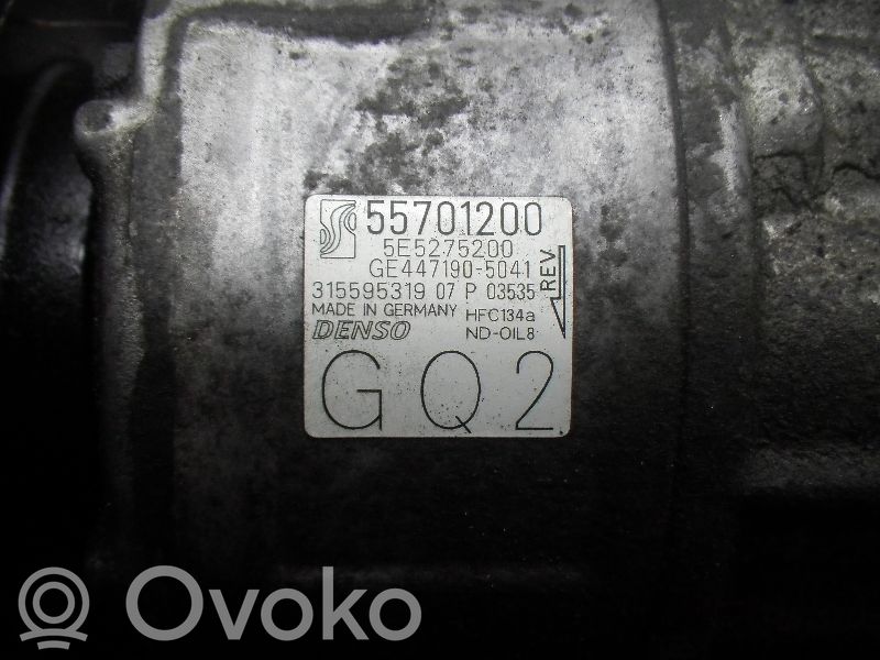 Opel Corsa D Air conditioning (A/C) compressor (pump) 