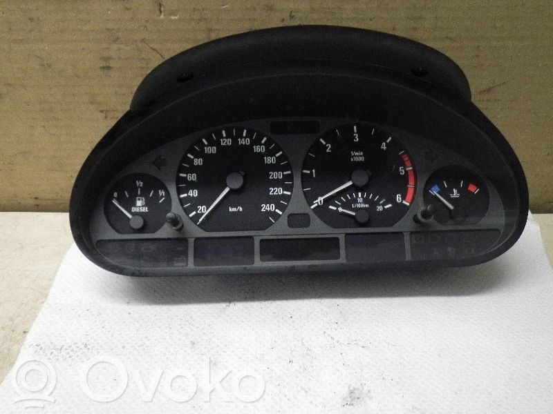 BMW 3 E46 Spidometrs (instrumentu panelī) 