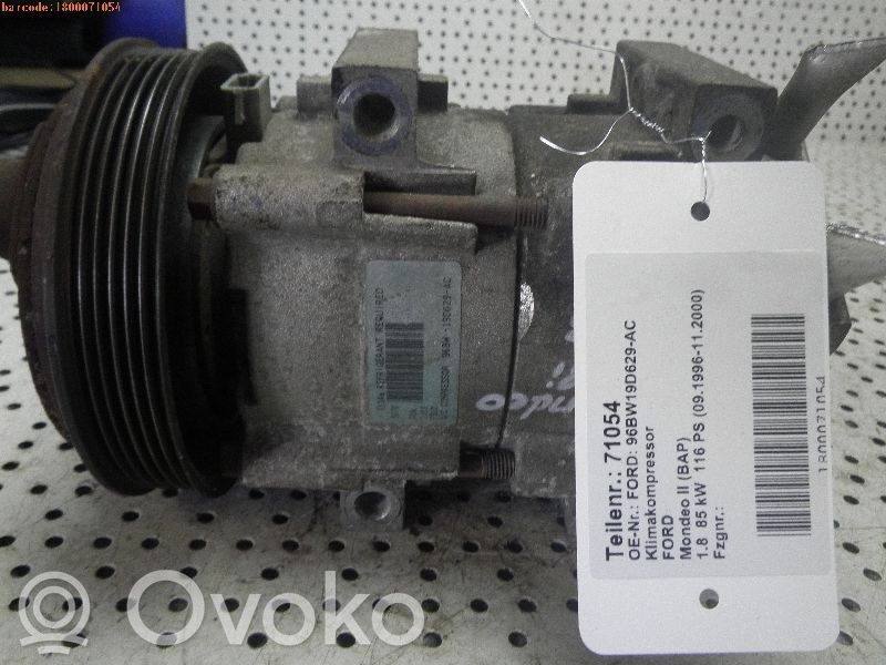 Ford Mondeo MK II Kompresor / Sprężarka klimatyzacji A/C 