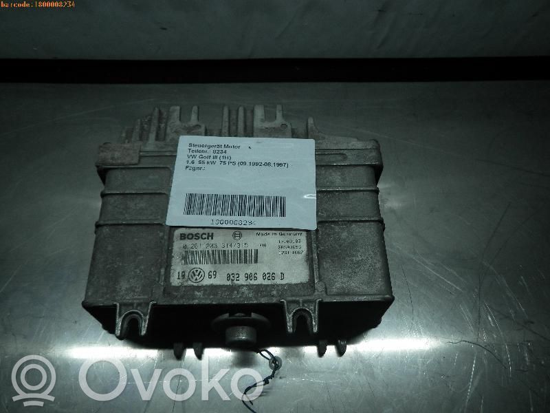 Engine control unit/module   032906026D