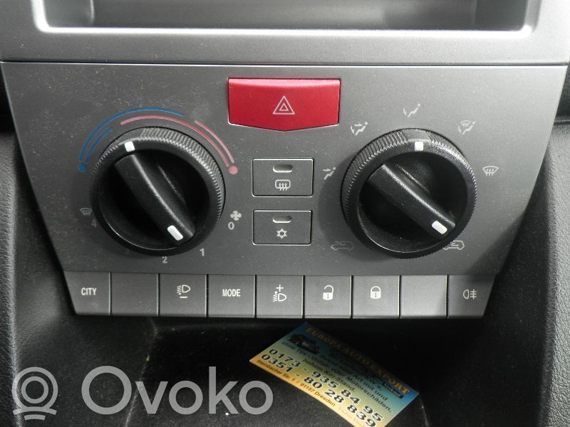 Lancia Ypsilon Climate control unit 