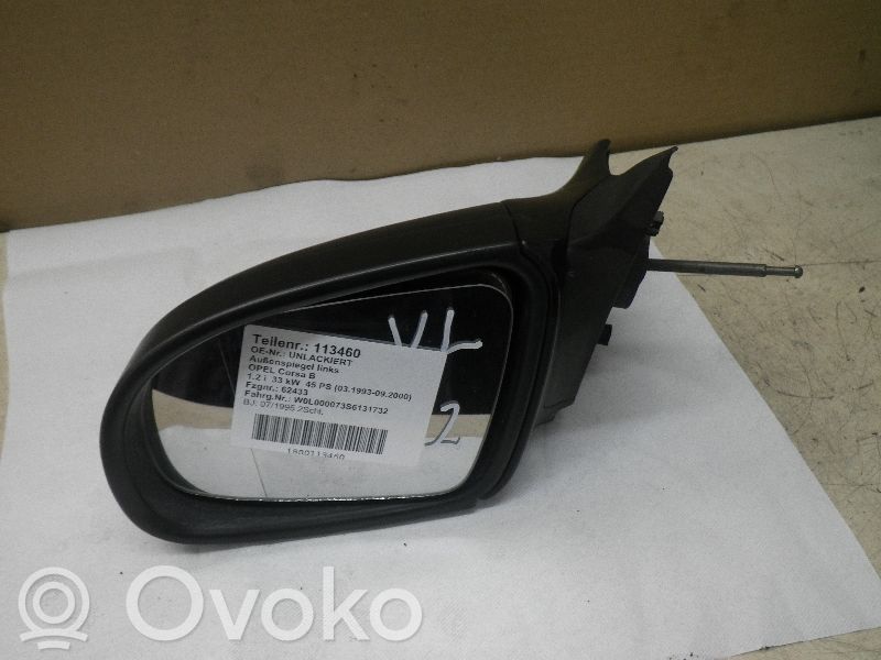 Opel Corsa B Espejo lateral eléctrico de la puerta delantera 