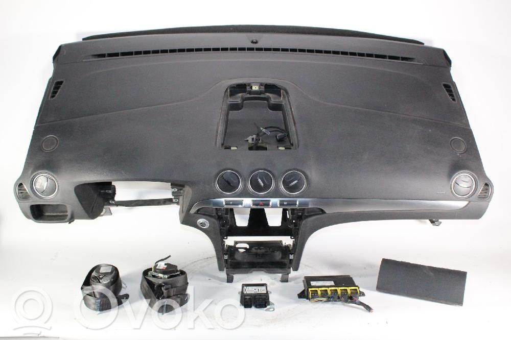 Juego de airbag con panel