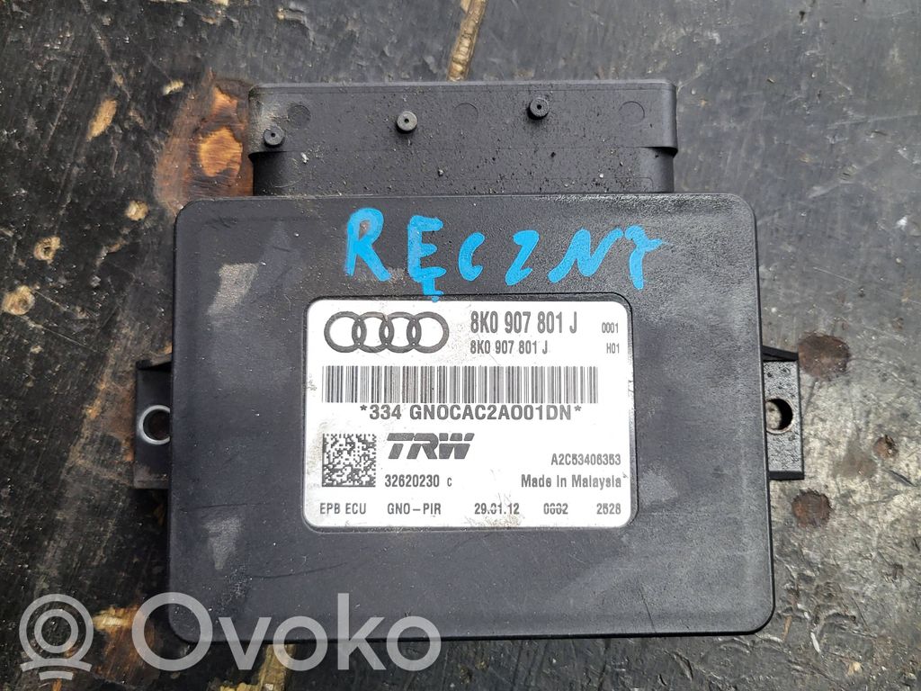 Module de commande de frein à main   8K0907801J,32620230,A2C53406353