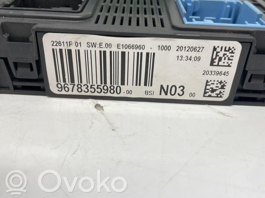Peugeot 208 I Juego de cerradura y set ECU del motor 