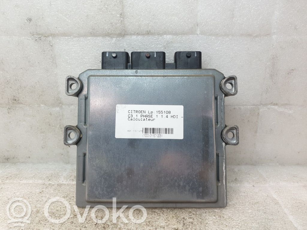 Citroen C3 Engine control unit/module 