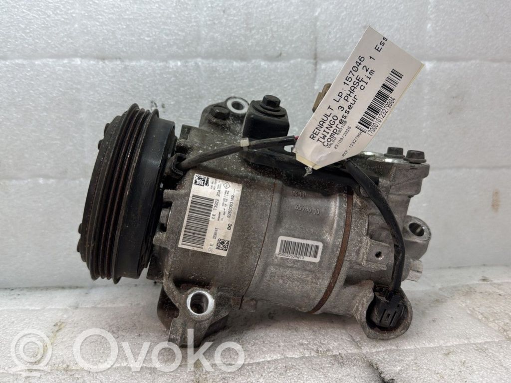 Renault Twingo III Kompresor / Sprężarka klimatyzacji A/C 