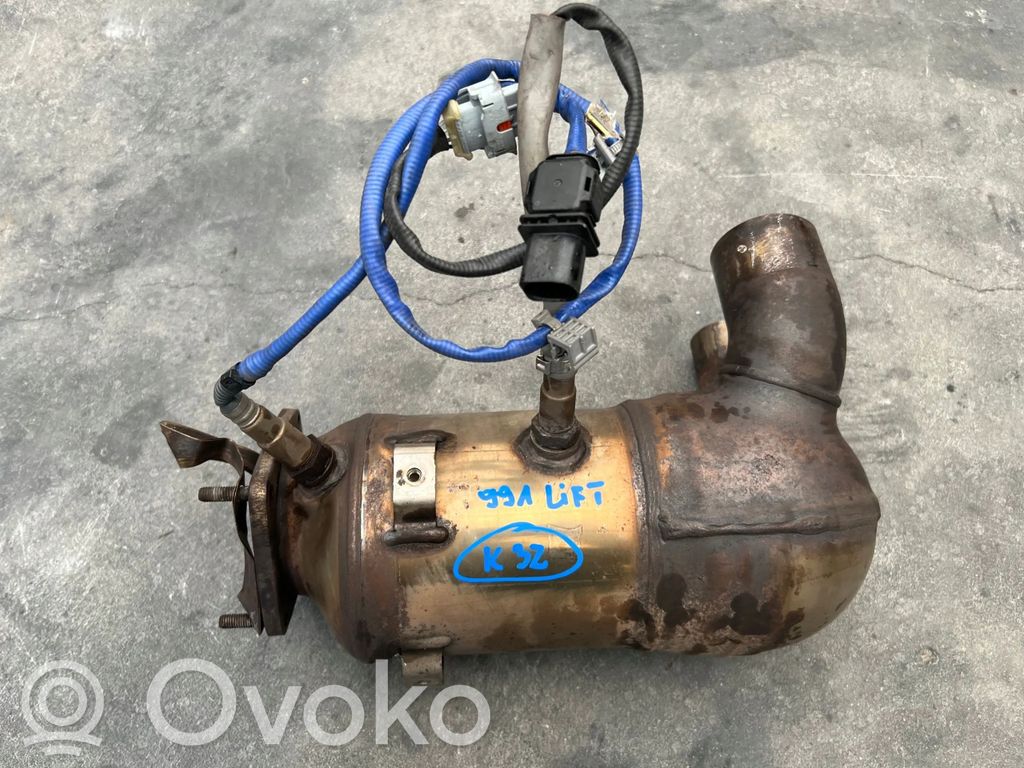 Porsche 911 991 Filtr cząstek stałych Katalizator / FAP / DPF 
