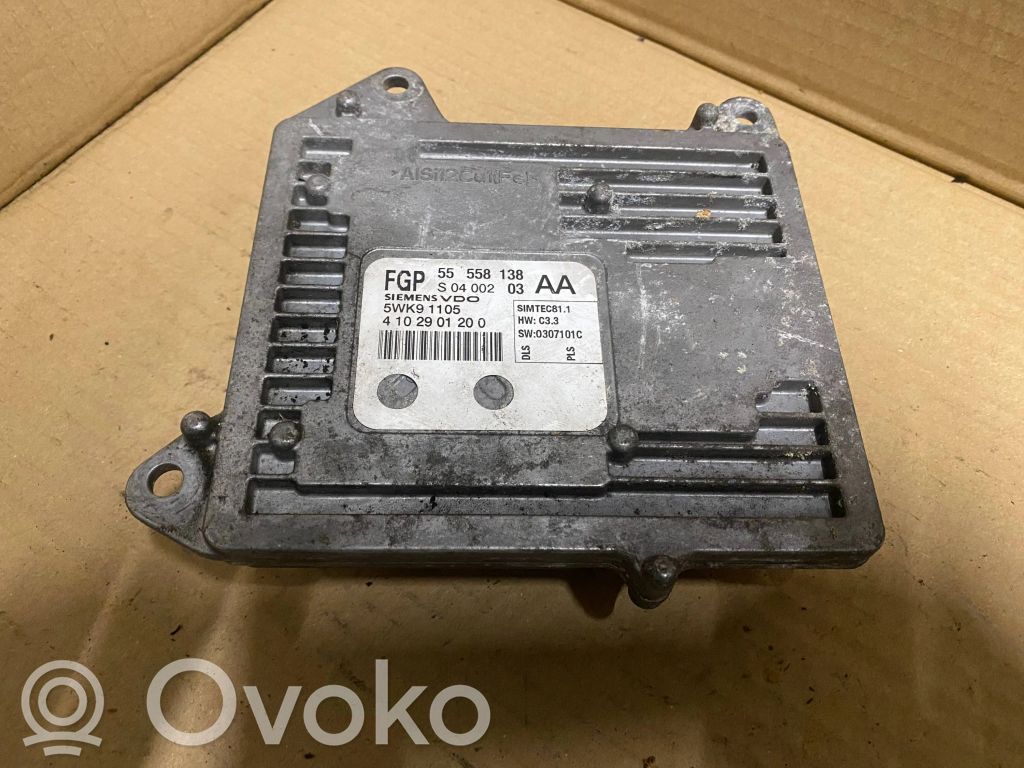 Engine control unit/module   55558138,5WK91105,4102901200