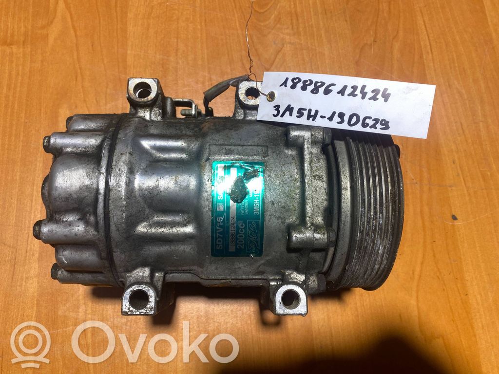 Compresseur de climatisation   3M5H19D629,1888612424,SD7V16,SANDEN