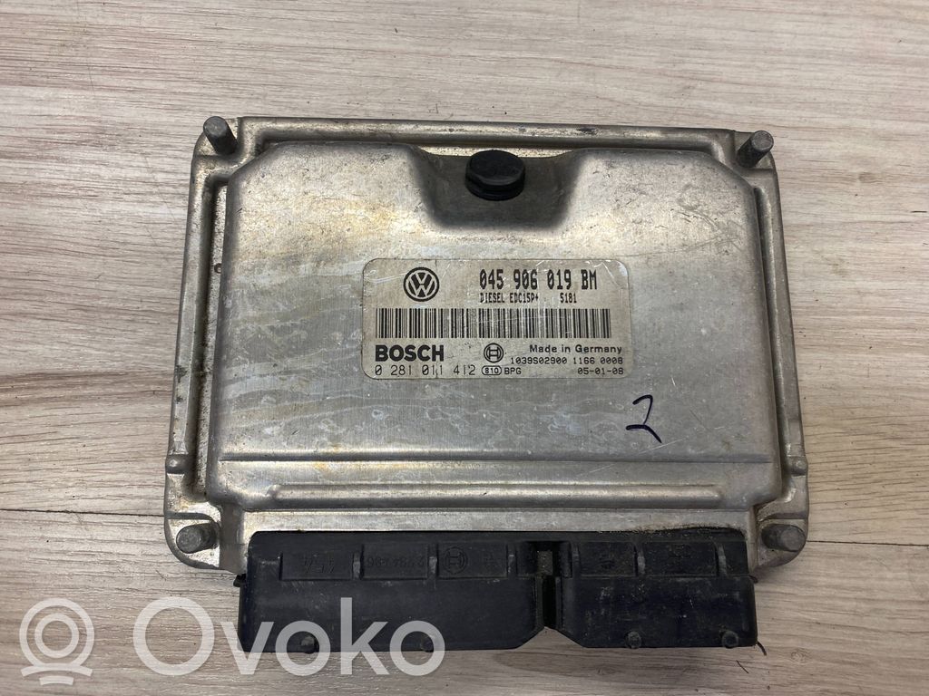 Skoda Fabia Mk2 (5J) Engine control unit/module 