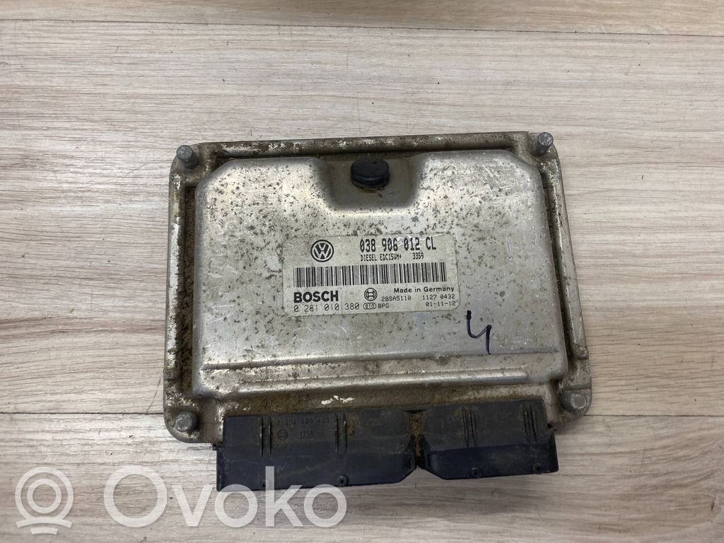 Engine control unit/module   038906012CL,28SA5110
