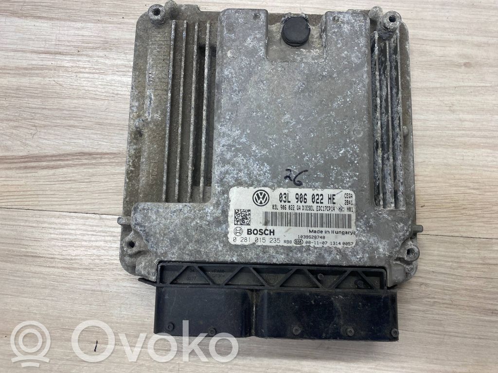 Skoda Octavia Mk2 (1Z) Komputer / Sterownik ECU silnika 