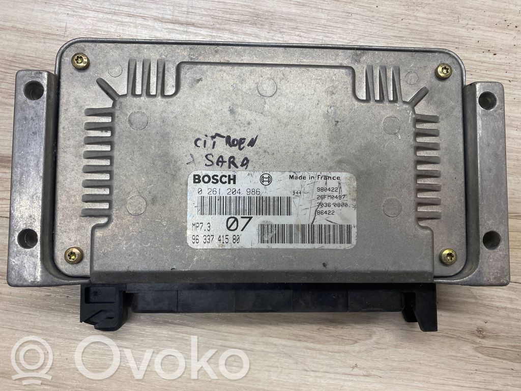 Citroen Xsara Engine control unit/module 