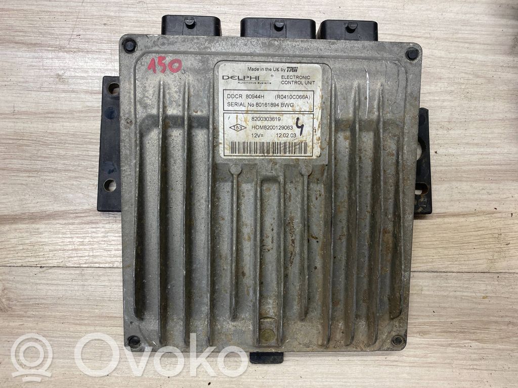 Renault Clio II Engine control unit/module 