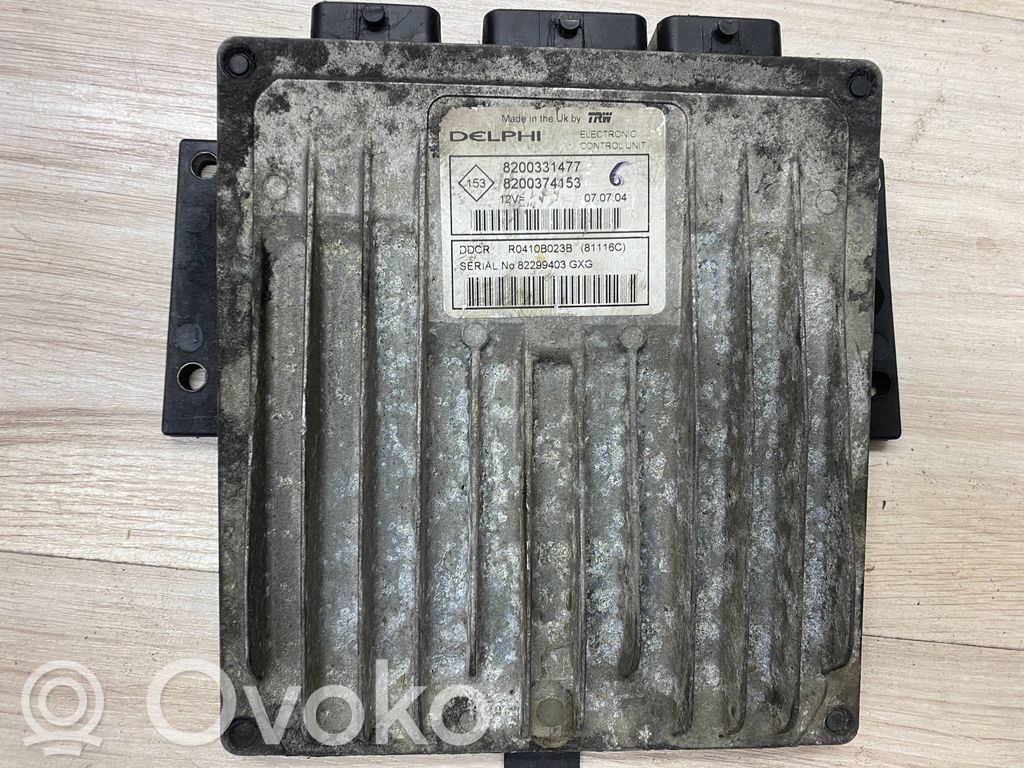 Renault Megane II Engine control unit/module 